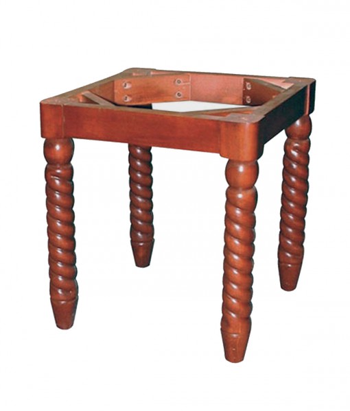Custom White Hall Jewelry Display Stool 1