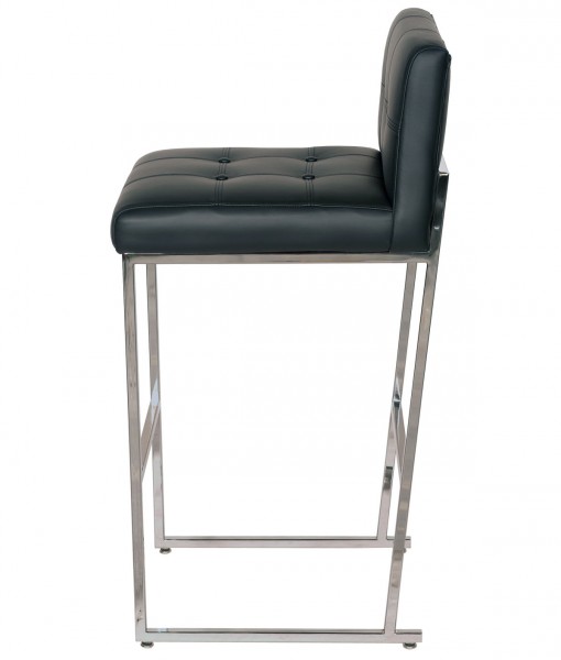 Button Metal Barstool